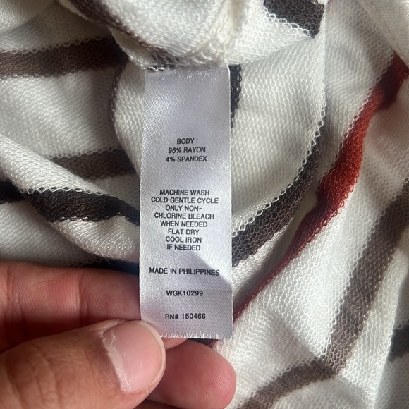 NEW Market & Spruce Shirt Milania French Terry Curved Hem Hoodie Size XS - Picture 5 of 16